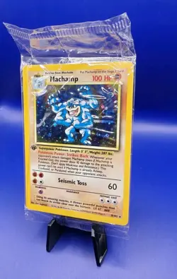 Machamp 8/102 1st Edition Base Set Holo Rare Pokemon Card TCG WOTC New Sealed - Image 2