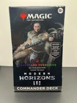 Graveyard Overdrive Commander Deck Magic The Gathering Modern Horizons 3 Sealed - Image 1