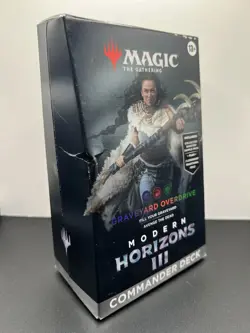 Graveyard Overdrive Commander Deck Magic The Gathering Modern Horizons 3 Sealed - Image 2