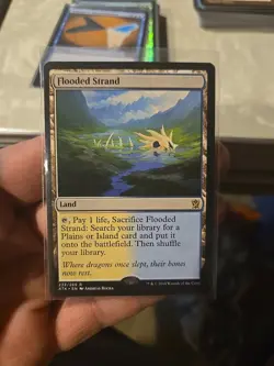 MTG Flooded Strand Khans of Tarkir 233/269 Regular Rare - Image 1