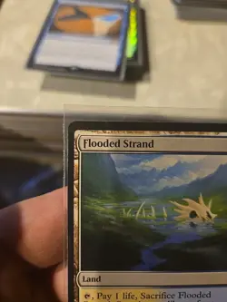 MTG Flooded Strand Khans of Tarkir 233/269 Regular Rare - Image 2