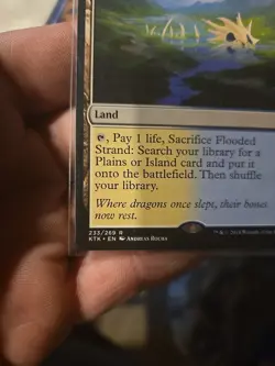 MTG Flooded Strand Khans of Tarkir 233/269 Regular Rare - Image 5