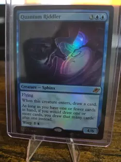 NM Regular Foil Quantum Riddler #72 Edge Of Eternities Magic The Gathering - Image 1