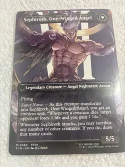 Magic: The Gathering Final Fantasy Sephiroth, Fabled SOLDIER borderless 0382 - Image 2