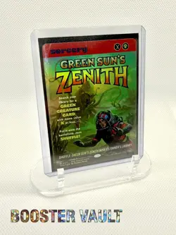MTG - Green Sun's Zenith - FOIL Showcase Mythic #127 - Special Guests EOE NM - Image 1