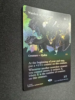 Warden of the Grove (Borderless) Tarkir: Dragonstorm Foil 0351 2025 MTG Card NM - Image 2