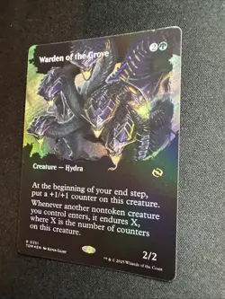 Warden of the Grove (Borderless) Tarkir: Dragonstorm Foil 0351 2025 MTG Card NM - Image 3