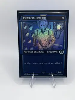 Cyberman Patrol (Showcase) Universes Beyond: Doctor Who Foil - Image 1