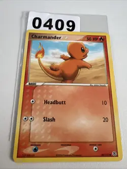 Pokemon Card Charmander 58/112 LP FireRed & LeafGreen Common 58/112 - Image 1