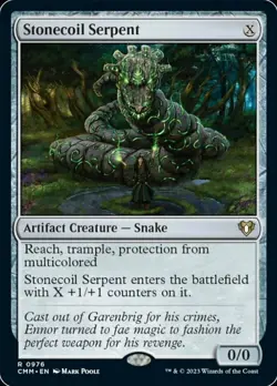 1 x Stonecoil Serpent - Commander Masters - NM-Mint - MTG - Image 1