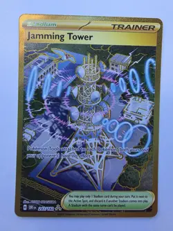 Pokemon TCG Jamming Tower Card Destined Rivals Series 243/182 NM/M Condition - Image 1
