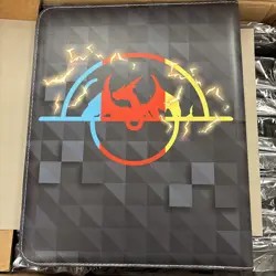 900 Card Binder for Charizard Pokemon TCG Card 9 Pocket with 50 Sleeves new - Image 1