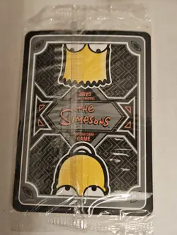 Simpsons TCG The Collector Promo Card Factory Sealed 18a-156 Foil - Image 2