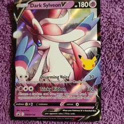 Pokemon Dark Sylveon V SWSH134 SWSH: Sword & Shield Promo Holo 180 HP - Image 1