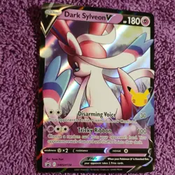 Pokemon Dark Sylveon V SWSH134 SWSH: Sword & Shield Promo Holo 180 HP - Image 2