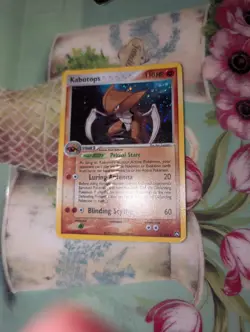 Pokemon Kabutops 10/108 Power Keepers Holo Rare 110 HP Blinding Scythe 60 - Image 2