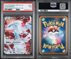 Pokemon - Reshiram 2013 022/020 SR Shiny Collection 1st Ed PSA 7 Near Mint - Image 3