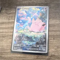Pokemon Lillie's Clefairy ex 184/159 Special Illustration Rare Holo JUST PULLED - Image 1