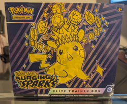 Pokemon Scarlet & Violet Surging Sparks Pokemon Center Elite Trainer Box Sealed - Image 1