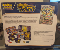 Pokemon Scarlet & Violet Surging Sparks Pokemon Center Elite Trainer Box Sealed - Image 3