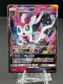 Sylveon GX 092A/145 Alternate Art Holo Pokemon Card - Image 1