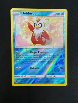 Pokemon Delibird 57/214 Tuoni Perduti Reverse Holo ITA Carte Nintendo - Image 1