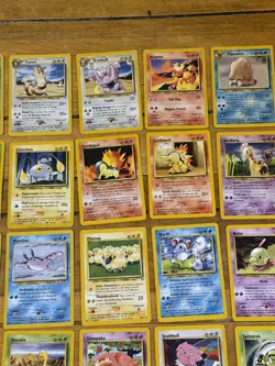 Pokemon Card WOTC Vintage Neo Genesis Bundle 42X Cards No Duplicates - Image 3