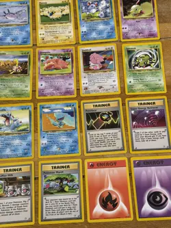 Pokemon Card WOTC Vintage Neo Genesis Bundle 42X Cards No Duplicates - Image 4