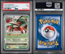 Pokemon - Torterra LVx 122/130 2007 Diamond & Pearl PSA 7 Near Mint - Image 3