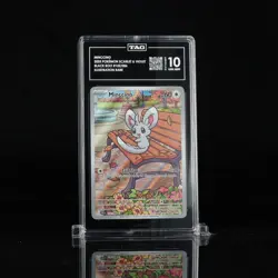 2025 Pokemon SV Black Bolt 152/086 Minccino Illustration Rare TAG 10 (971) - Image 1