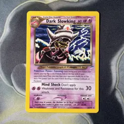 Pokemon Cards Dark Slowking 20/105 UNLIMITED Neo Destiny WOTC Rare NM - Image 1