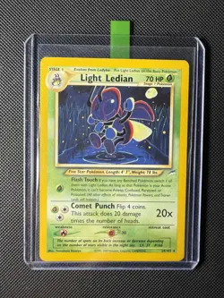 NM Light Lanturn 24/105 Neo Destiny Non Holo Rare Pokemon Card - Image 1