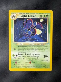NM Light Lanturn 24/105 Neo Destiny Non Holo Rare Pokemon Card - Image 2