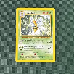 Pokemon TCG Beedrill Legendary Collection 20/110 Regular Rare LP. - Image 1