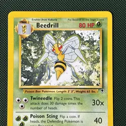 Pokemon TCG Beedrill Legendary Collection 20/110 Regular Rare LP. - Image 2