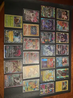 Lot Of 25 Pokemon Cards Holo, GX, EX, V, Full Art, V Star, Rapid Strike, Sleeved - Image 1