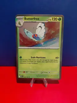 Pokemon TCG Journey Together - Butterfree 003/159 Holo Rare NM - Image 3