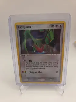Rayquaza 3/17 Rare POP Series 1 Pokemon Holo Lightly Played - Image 1