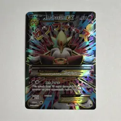 Pokemon Mega Alakazam EX Full Art Ultra Rare Holo Fates Collide 118/124 English - Image 1