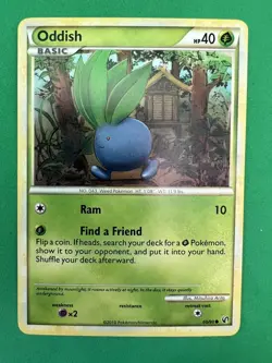 Oddish - 60/90 - Undaunted - Pokemon - NM - Image 1