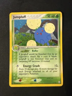 Pokemon EX Team Rocket Returns Jumpluff Holo Rare 11/109 - Image 1