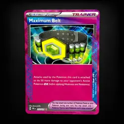 Pokemon TCG SV: Prismatic Evolutions Maximum Belt #117/131 NM - Image 1