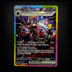 Pokemon TCG SV08: Surging Sparks Hydreigon ex #240/191 NM - Image 1