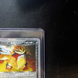 Pokemon Rocket's Entei ex EX Team Rocket Returns 97/109 2004 Rare Fire 100 HP - Image 2