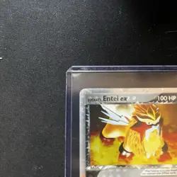 Pokemon Rocket's Entei ex EX Team Rocket Returns 97/109 2004 Rare Fire 100 HP - Image 3