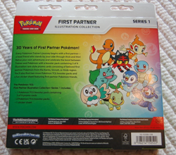 Pokemon First Partner Illustration Collection Series 1 NEW Sealed Box - Image 2