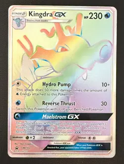 Kingdra GX - SM155 - Sun & Moon Black Star Promo - Pokemon TCG - Near Mint - Image 1