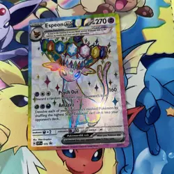 Pokemon Espeon EX TCG Svp175 Premium Figure Collection Promo - Image 1