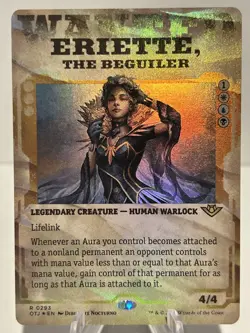 Eriette, the Beguiler (Showcase) 293 R Outlaws of Thunder Junction FOIL NM MTG - Image 1