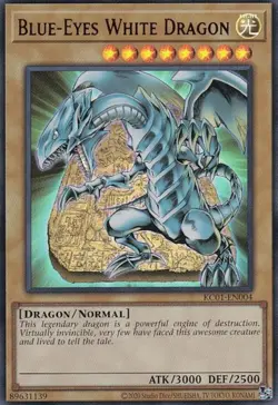 Near Mint, English Yu Gi Oh Blue-Eyes White Dragon - KC01-EN004 - Ultra Rare - U - Image 1